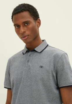 Tom Tailor Td - Poloshirt - Navy Vintage Beige Twotone -Tom Tailor 00625c300b1c49a6aca3acc5a4647bb9