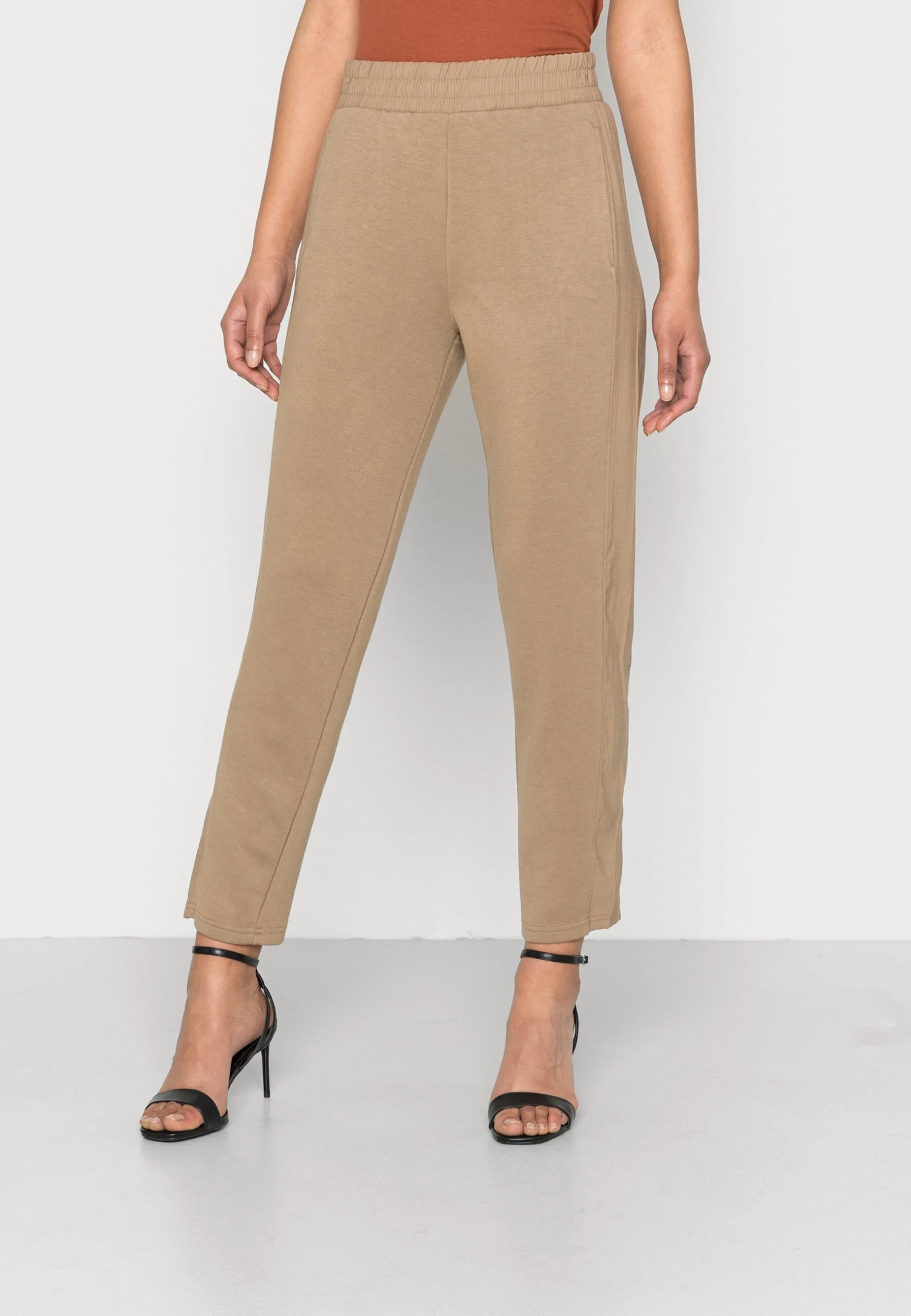 Tom Tailor Pants - Trainingsbroek - Dark Sepia 1 Tom Tailor Pants - Trainingsbroek - Dark Sepia