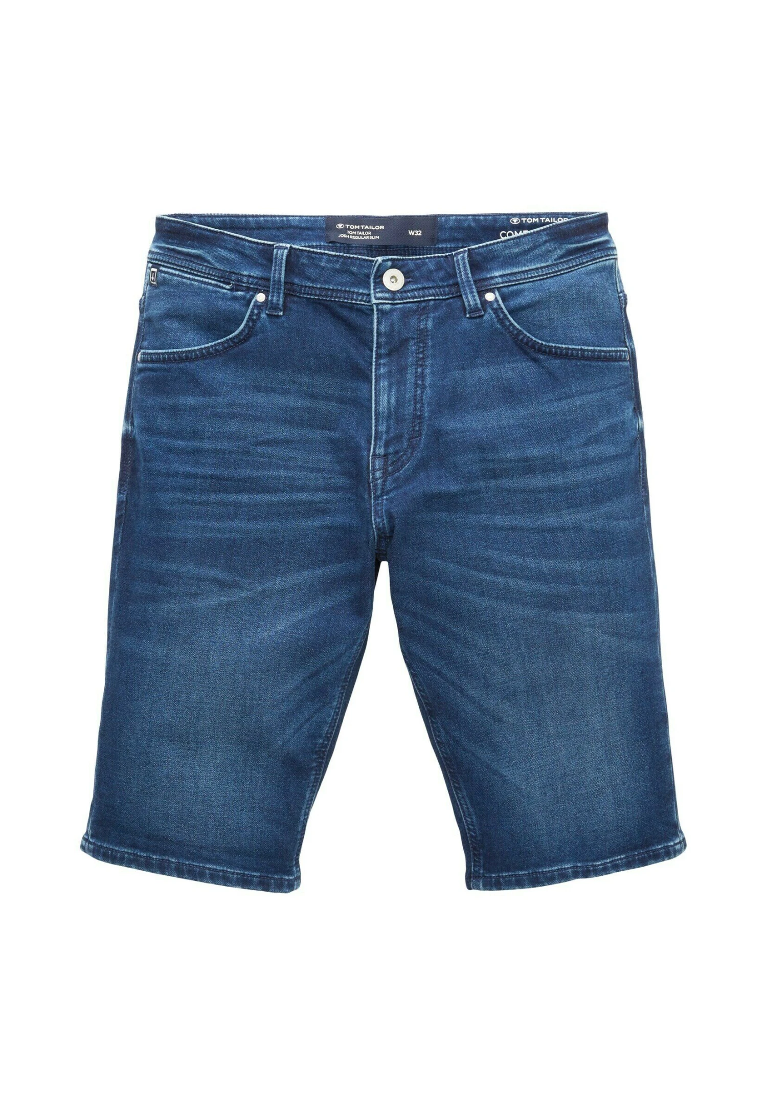 Tom Tailor Jeansshort - Dark Stone Wash Denim 3 Tom Tailor Jeansshort - Dark Stone Wash Denim - Afbeelding 3
