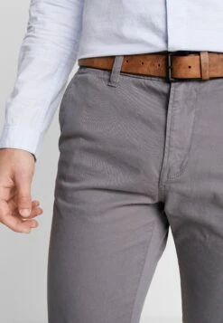 TOM TAILOR Denim With Belt - Chino - Castlerock Grey -Tom Tailor 0082b5e1ac374c1db661c1164651d6e8