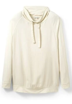 Tom Tailor Mit Stehkragen - Longsleeve - Soft Buttercream -Tom Tailor 013f1ad026904c629511d75283e5ab80