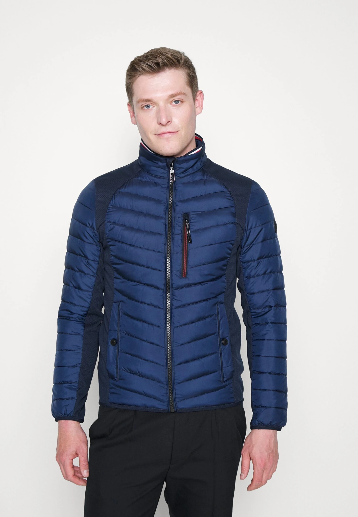 Tom Tailor Hybrid- Jas - Sky Captain Blue 1 Tom Tailor Hybrid- Jas - Sky Captain Blue