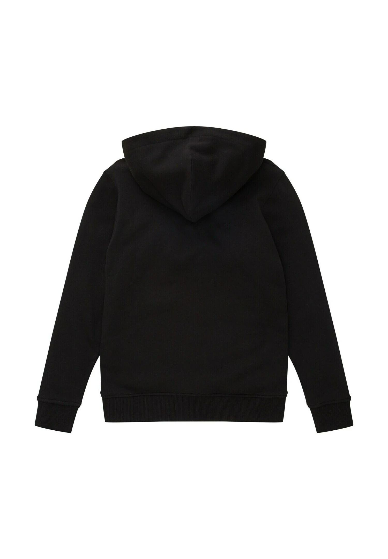 Tom Tailor Mit Logo Print - Hoodie - Black 2 Tom Tailor Mit Logo Print - Hoodie - Black - Afbeelding 2