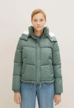 TOM TAILOR Denim Mit Abnehmbarer Kapuze - Winterjas - Green Dust