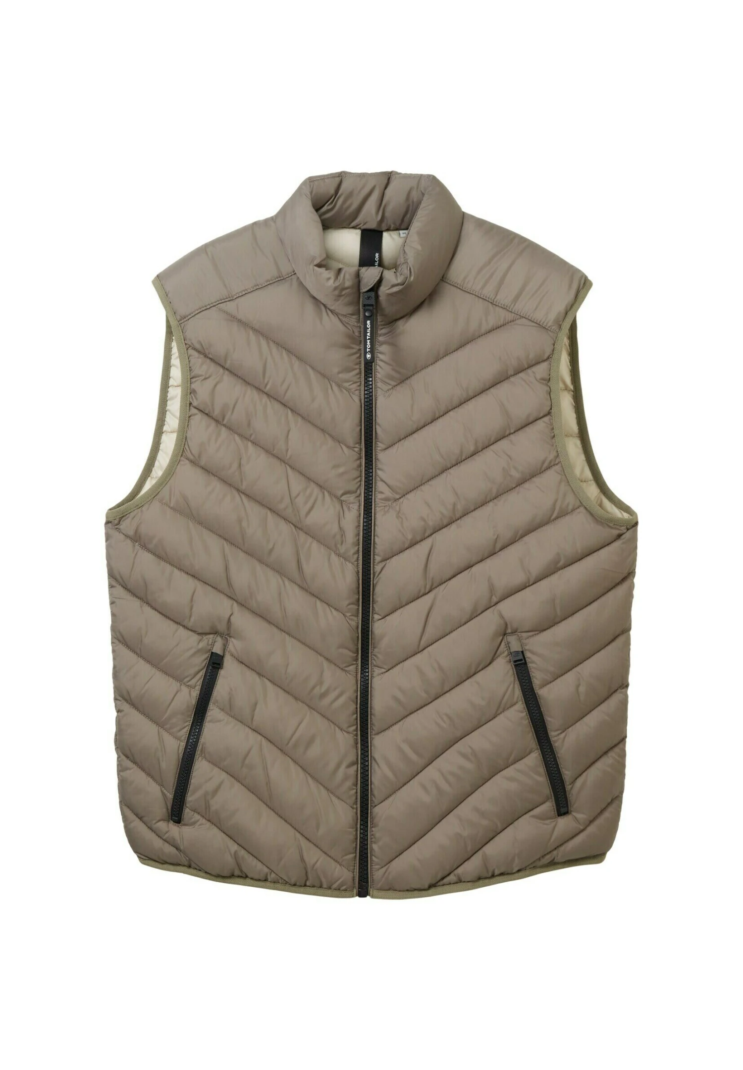 Tom Tailor Light Weight - Bodywarmer - Smokey Olive Green 6 Tom Tailor Light Weight - Bodywarmer - Smokey Olive Green - Afbeelding 6