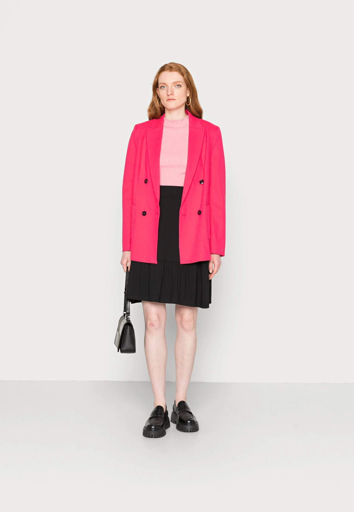 Tom Tailor Skirt With Volant - Minirok - Deep Black 2 Tom Tailor Skirt With Volant - Minirok - Deep Black - Afbeelding 2