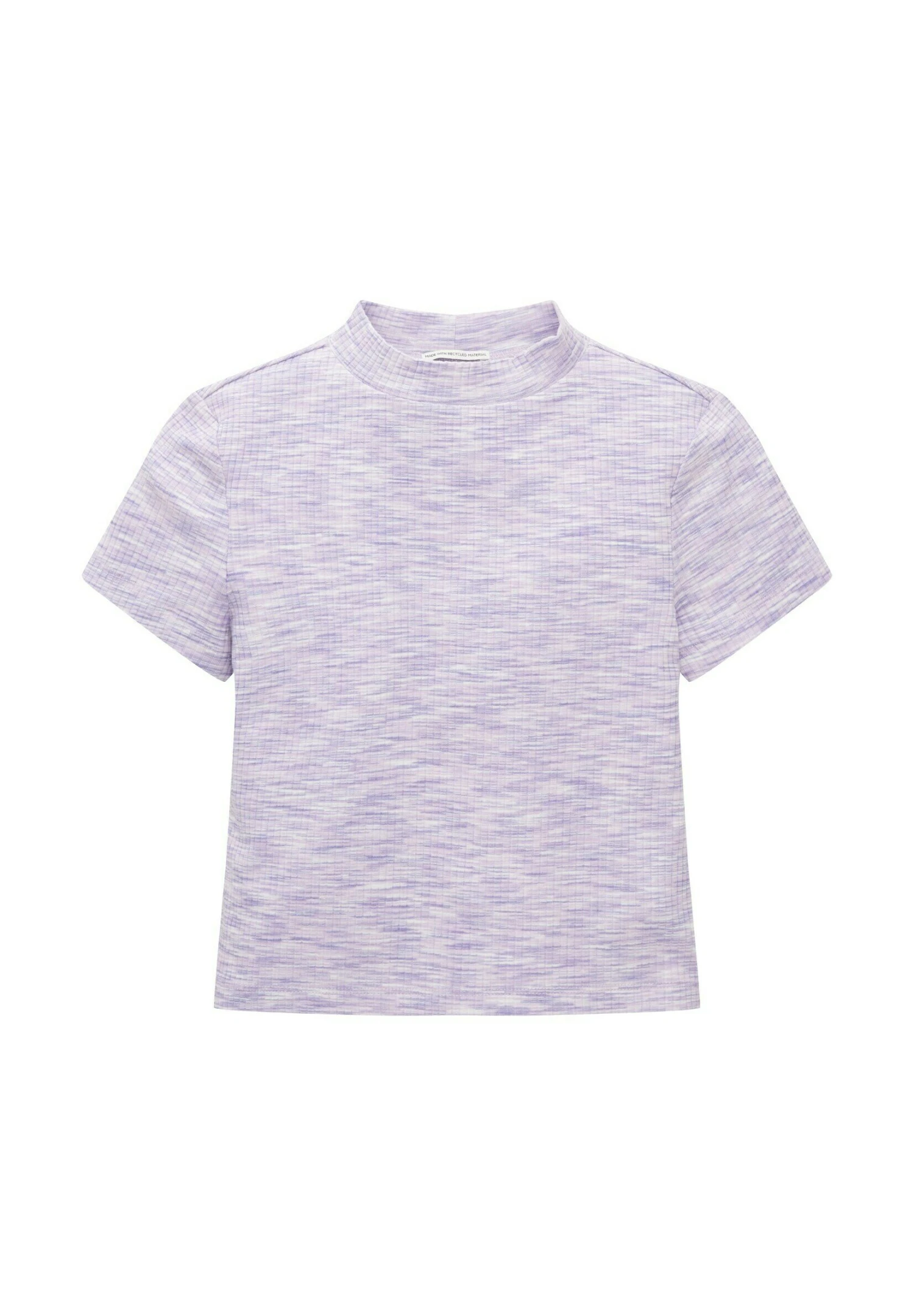 Tom Tailor Mit Struktur - T-Shirt Print - Lilac Space Dye 1 Tom Tailor Mit Struktur - T-Shirt Print - Lilac Space Dye