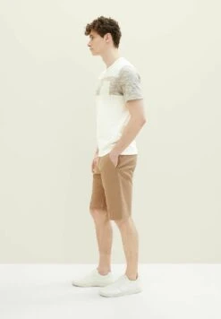 Tom Tailor Shorts - Desert Fawn -Tom Tailor 0675d3922e1340e996bdecfc4b35cce5