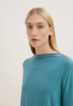Tom Tailor Mit Stehkragen - Longsleeve - Pastel Teal -Tom Tailor 06805111b3b7482e89dd0e6b3f18ef08