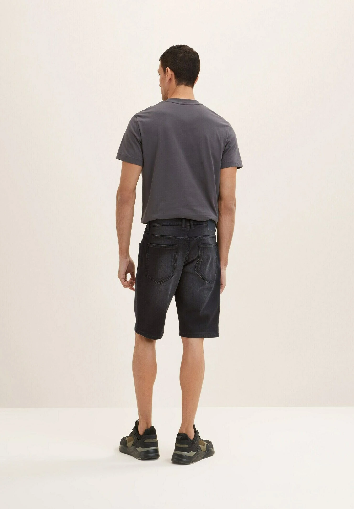 Tom Tailor Josh - Jeansshort - Dark Stone Black Black Denim 6 Tom Tailor Josh - Jeansshort - Dark Stone Black Black Denim - Afbeelding 6