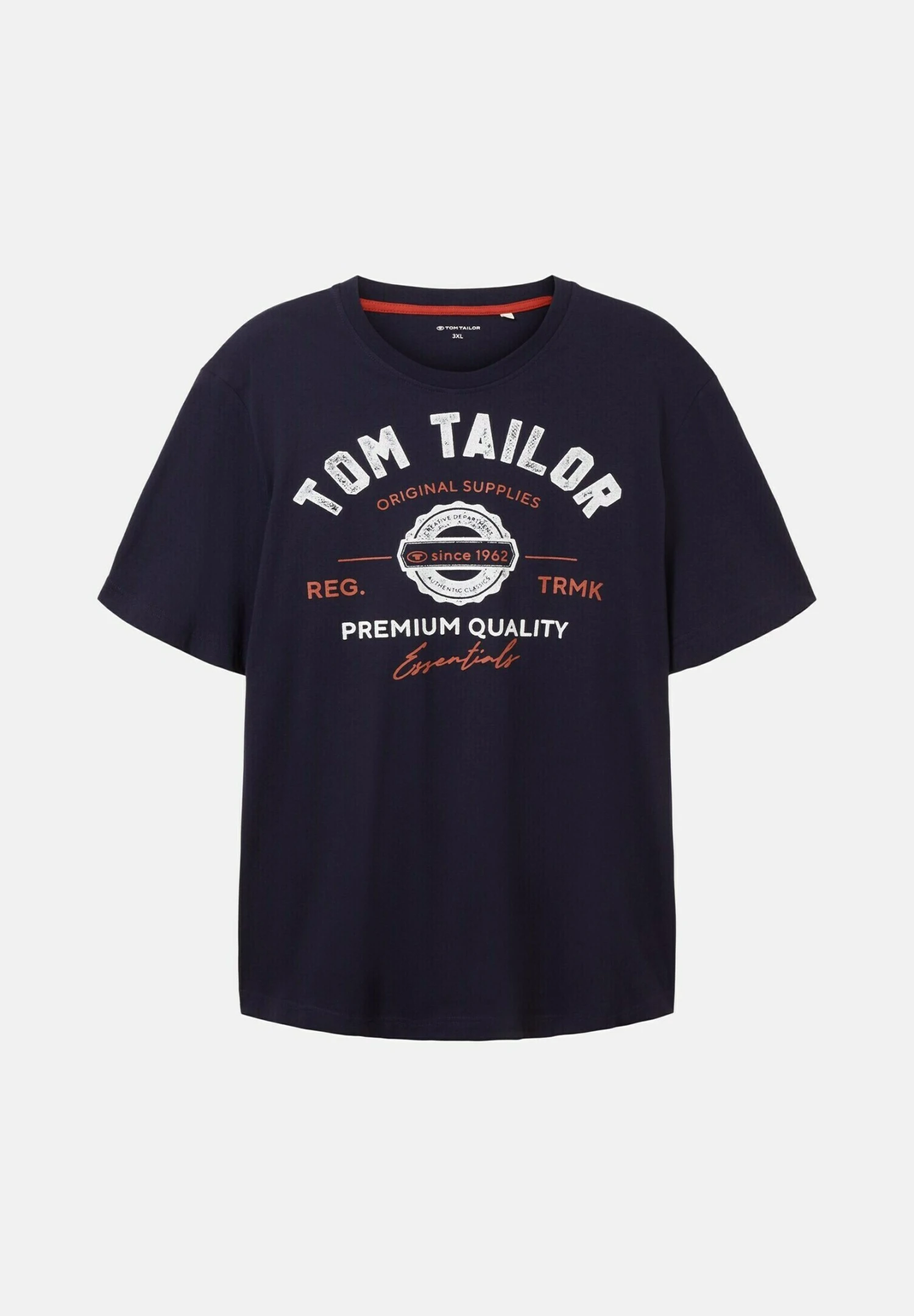Tom Tailor Mit Logo- T-Shirt Print - Sky Captain Blue 3 Tom Tailor Mit Logo- T-Shirt Print - Sky Captain Blue - Afbeelding 3