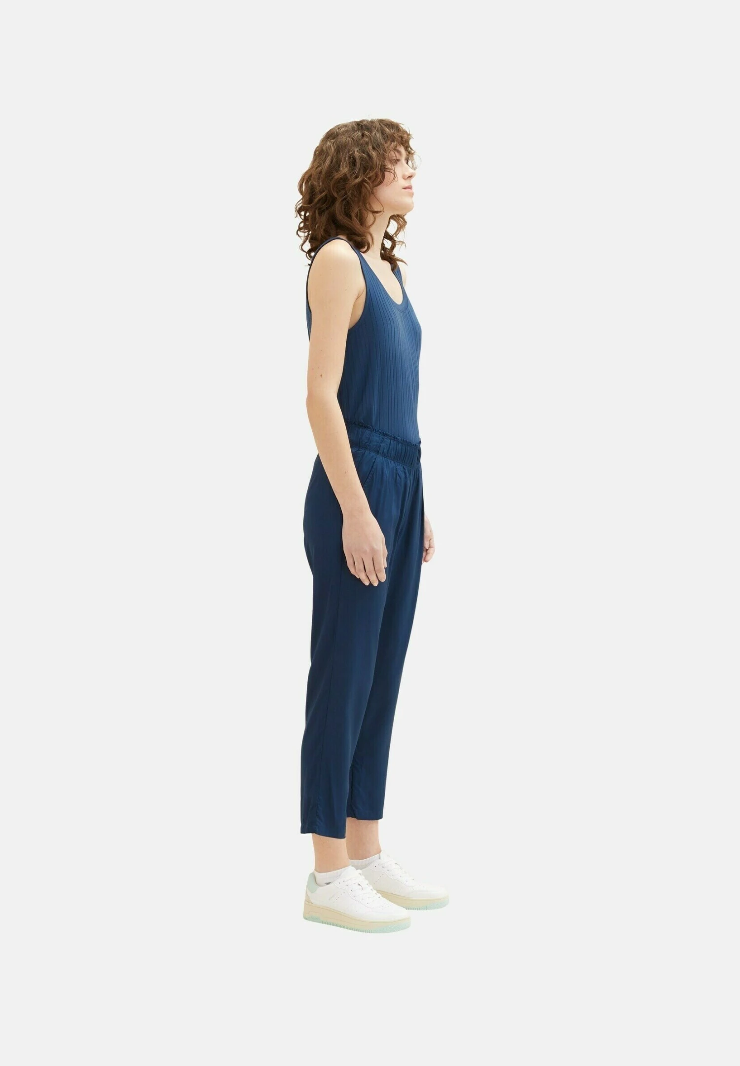 Tom Tailor Cropped - Broek - Midnight Sail 4 Tom Tailor Cropped - Broek - Midnight Sail - Afbeelding 4