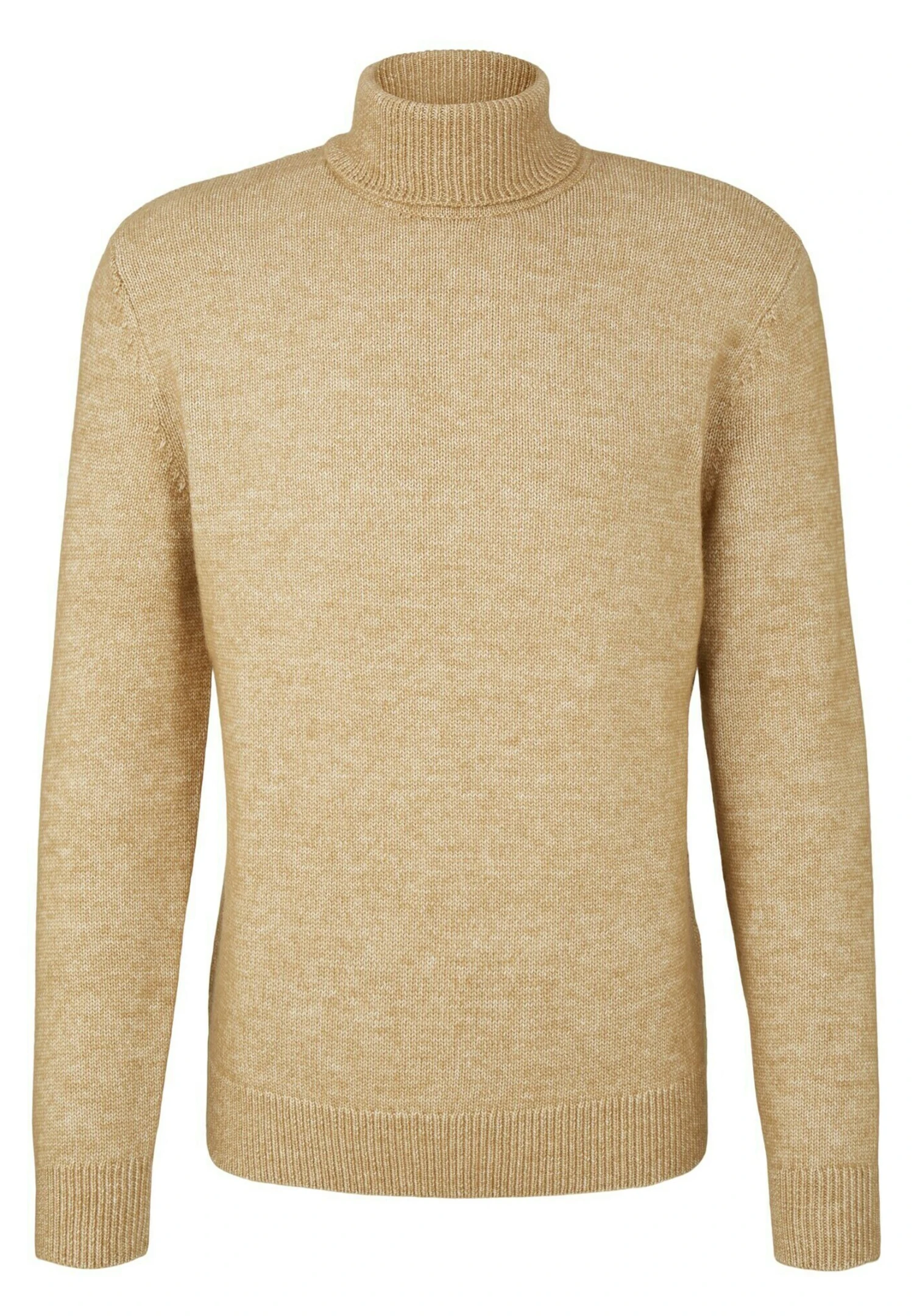 Tom Tailor Melierter Rollkragen- Trui - Dark Sepia Melange 5 Tom Tailor Melierter Rollkragen- Trui - Dark Sepia Melange - Afbeelding 5