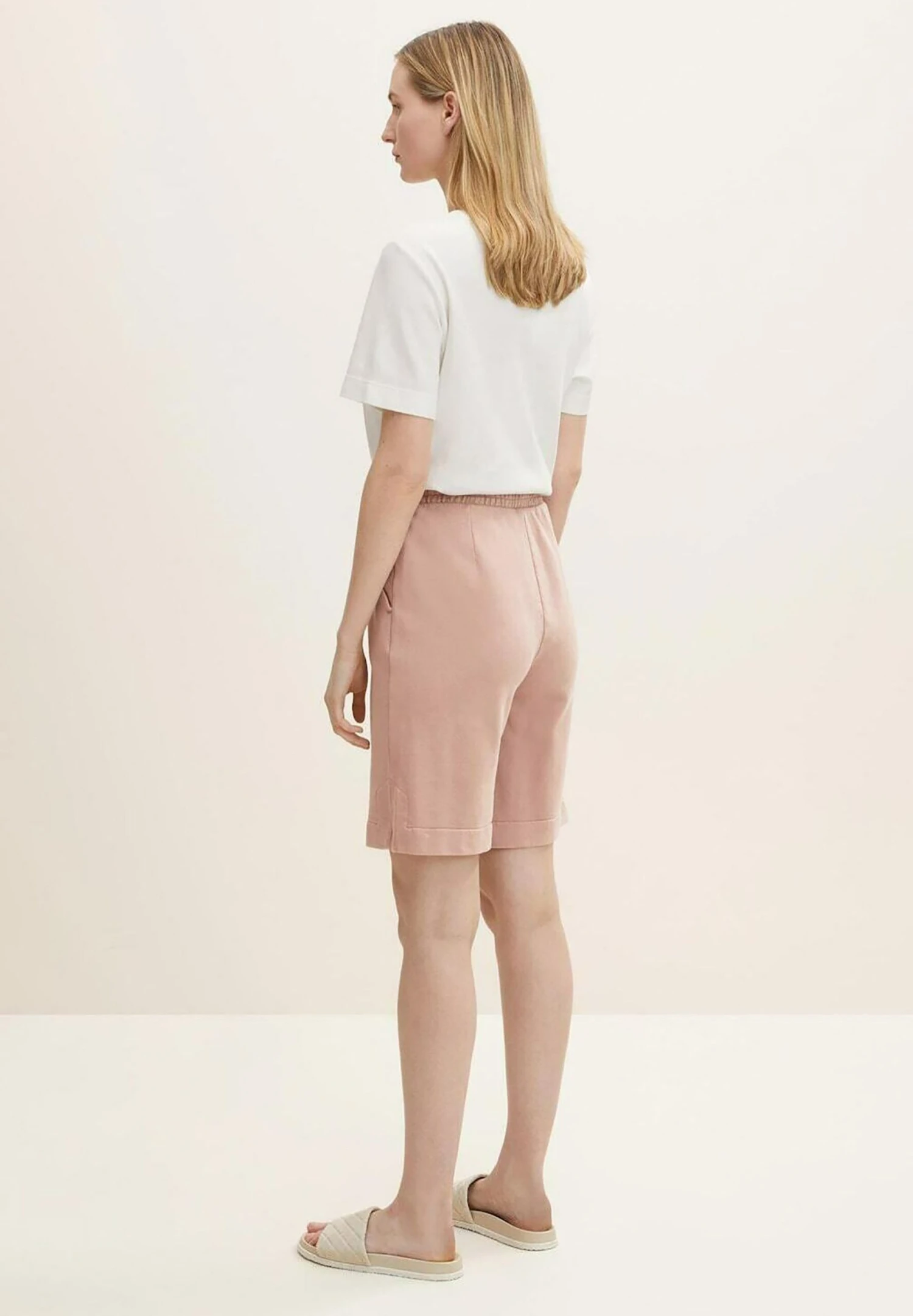 Tom Tailor Gemütliche- Shorts - Nude Rose 2 Tom Tailor Gemütliche- Shorts - Nude Rose - Afbeelding 2