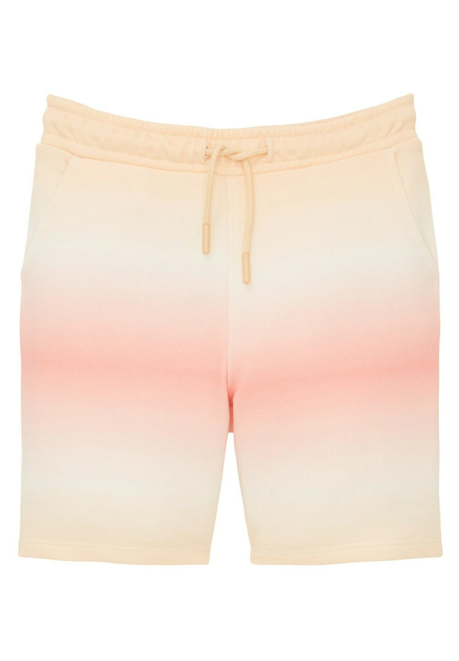 Tom Tailor Mit Farbverlauf - Shorts - Orange Red Dip Dye Print 1 Tom Tailor Mit Farbverlauf - Shorts - Orange Red Dip Dye Print