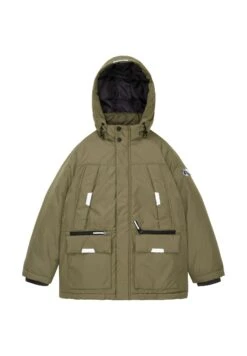 Tom Tailor Lange Mit Kapuze - Parka - Dusty Olive Green
