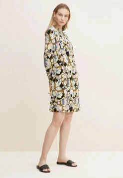 Tom Tailor Mit Printmuster - Jurk - Olive Colorful Floral Design 7 Tom Tailor Mit Printmuster - Jurk - Olive Colorful Floral Design -Tom Tailor 0ac10ba1c7794cf8983c28c4dc061752