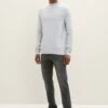 Tom Tailor Josh - Straight Leg Jeans - Stone Grey Denim