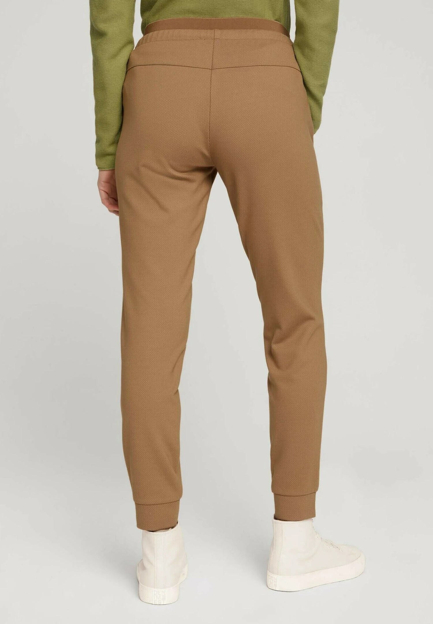 Tom Tailor Jacquard - Trainingsbroek - Sepia Dot Structure 3 Tom Tailor Jacquard - Trainingsbroek - Sepia Dot Structure - Afbeelding 3