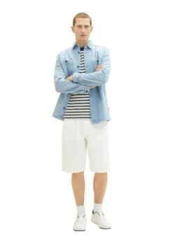 Tom Tailor Jeansshort - White Denim 12 Tom Tailor Jeansshort - White Denim -Tom Tailor 0be91e6360f244298beeac6ceb94e1bc