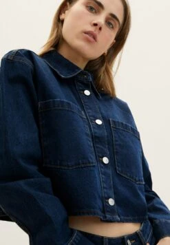 TOM TAILOR Denim Cropped - Spijkerjas - Clean Dark Stone Blue Denim 10 TOM TAILOR Denim Cropped - Spijkerjas - Clean Dark Stone Blue Denim -Tom Tailor 0c3bcb7c971d48f5875c4db09f0b95b8