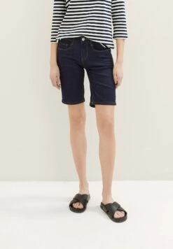 Tom Tailor Alexa- Jeansshort - Rinsed Blue Denim