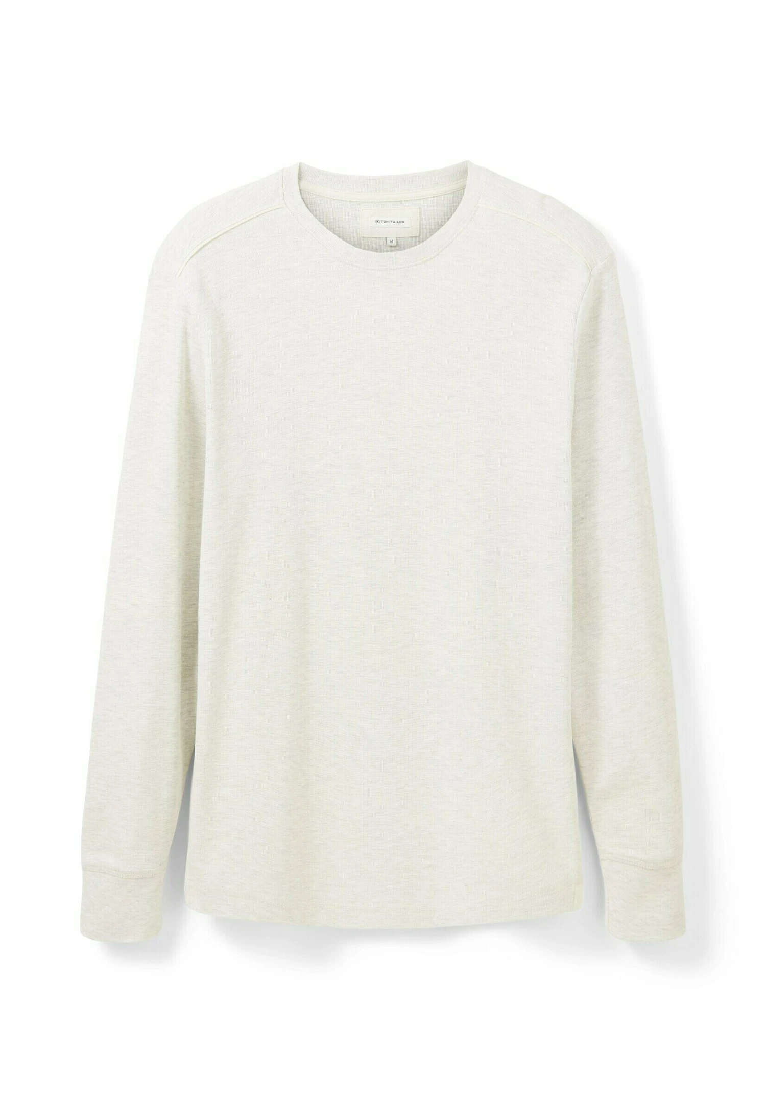 Tom Tailor Mit Struktur - Longsleeve - Vintage Beige Melange 16 Tom Tailor Mit Struktur - Longsleeve - Vintage Beige Melange - Afbeelding 16