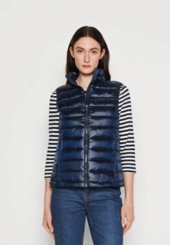 Tom Tailor Ultra Lightweight Vest - Bodywarmer - Sky Captain Blue