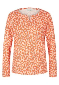 Tom Tailor Mit Alloverprint  - Longsleeve - Red Floral Design -Tom Tailor 0d409a7f97ae494287cc446cb246bac7