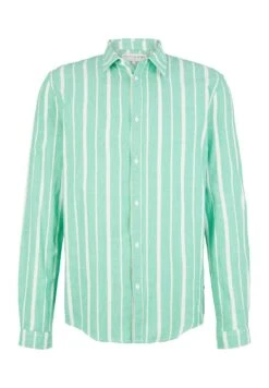 TOM TAILOR Denim Overhemd - Green Off White Big Stripe 10 TOM TAILOR Denim Overhemd - Green Off White Big Stripe -Tom Tailor 0da12af00f8a4c65afb056406f069e3c