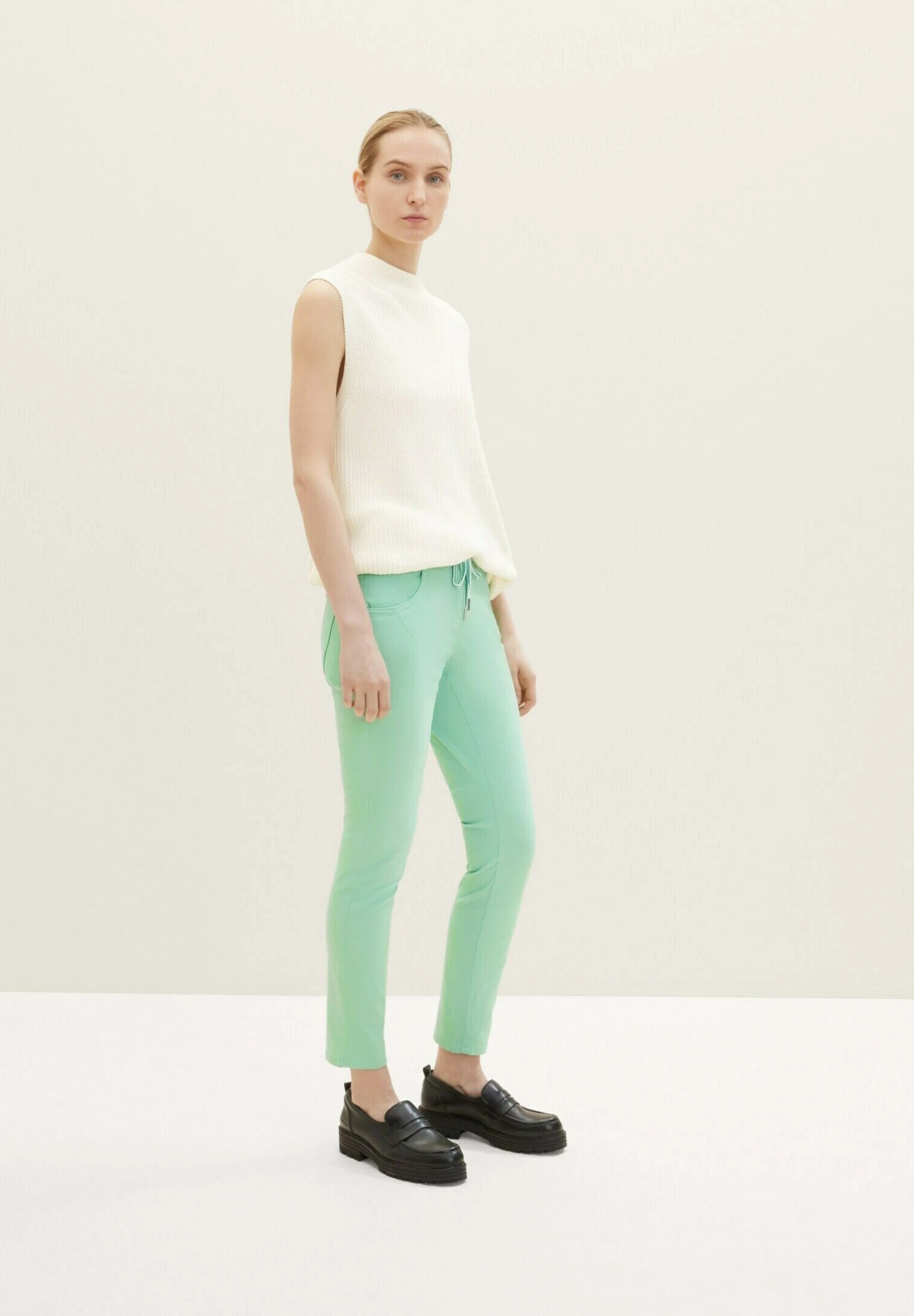 Tom Tailor Slim Fit Jeans - Okra Green 2 Tom Tailor Slim Fit Jeans - Okra Green - Afbeelding 2