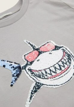 Tom Tailor Mit Wendepailletten - T-Shirt Print - Smoky Grey 5 Tom Tailor Mit Wendepailletten - T-Shirt Print - Smoky Grey -Tom Tailor 0dccb0298ee44786a17e821f97665450