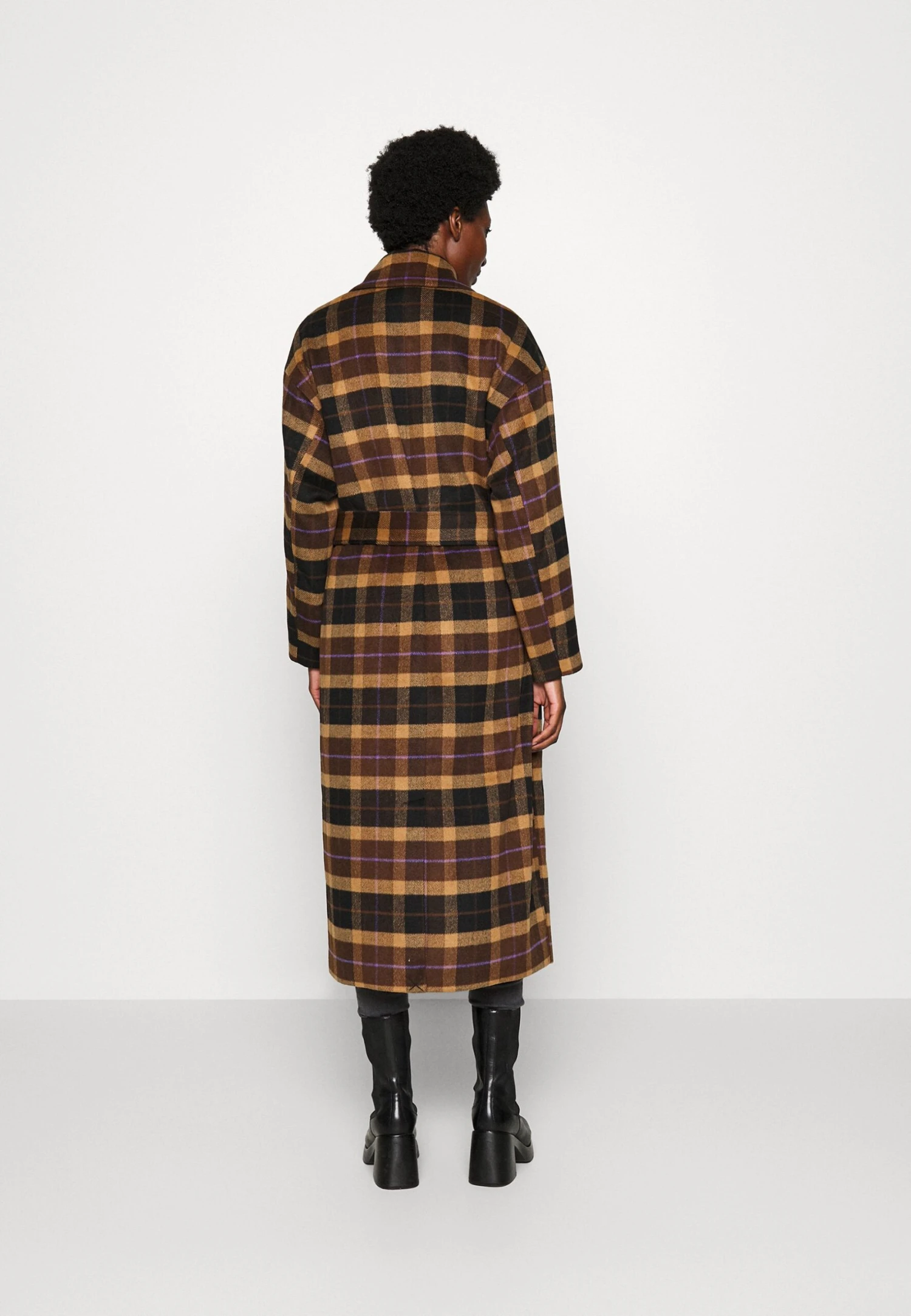 TOM TAILOR Denim Loose Belted Coat - Mantel - Brown 3 TOM TAILOR Denim Loose Belted Coat - Mantel - Brown - Afbeelding 3