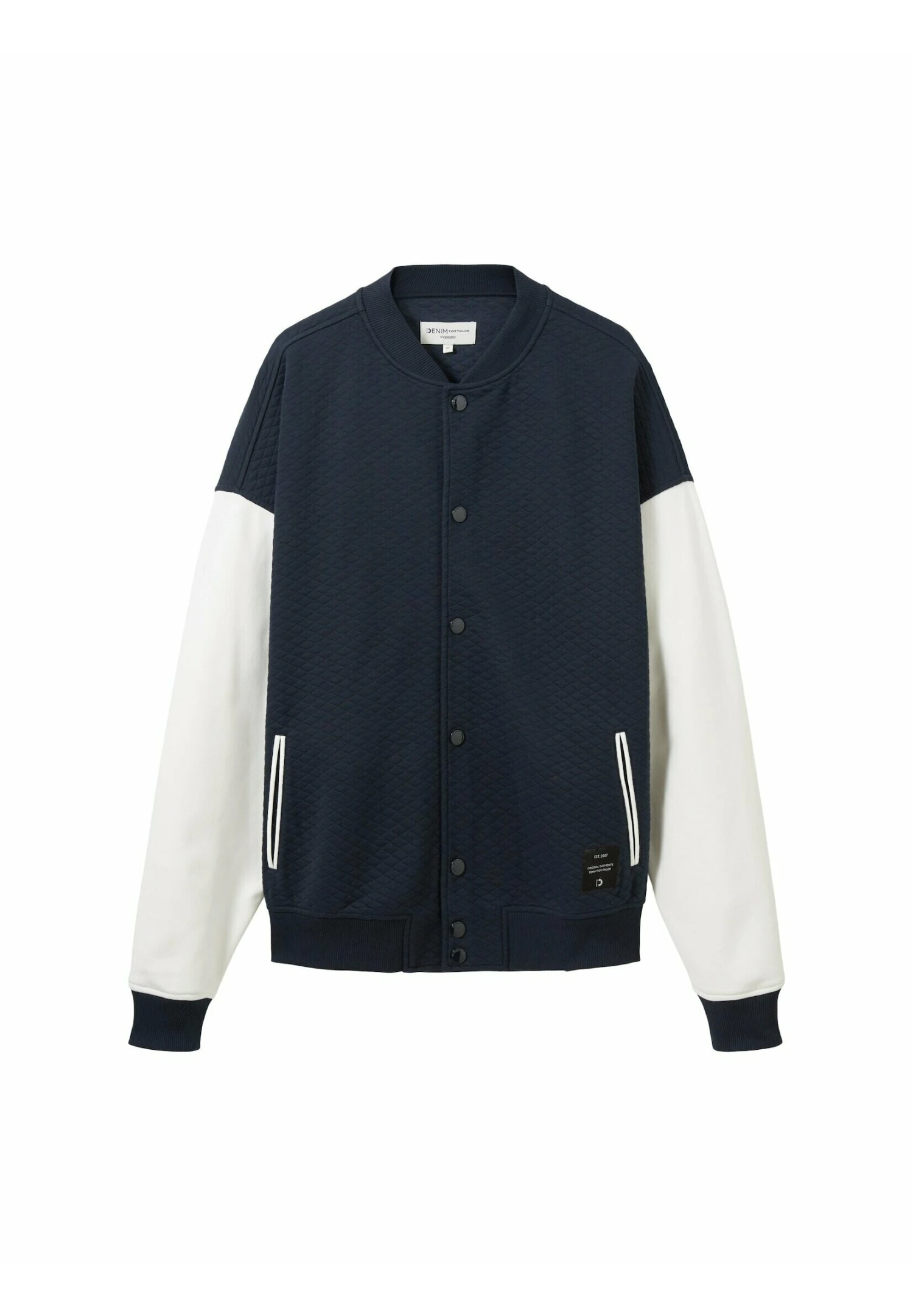 TOM TAILOR Denim Sweater Met Rits - Sky Captain Blue 5 TOM TAILOR Denim Sweater Met Rits - Sky Captain Blue - Afbeelding 5