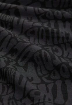 TOM TAILOR Denim Shorts - Black Bubble Wording Print -Tom Tailor 0e72c1aea9ad4e3f927d5c7fde752c02