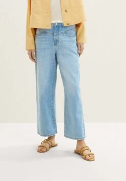 Tom Tailor High Waist Culotte - Flared Jeans - Light Stone Bright Blue Denim 13 Tom Tailor High Waist Culotte - Flared Jeans - Light Stone Bright Blue Denim -Tom Tailor 0f02dad6c57c47faad93ae2e82605123