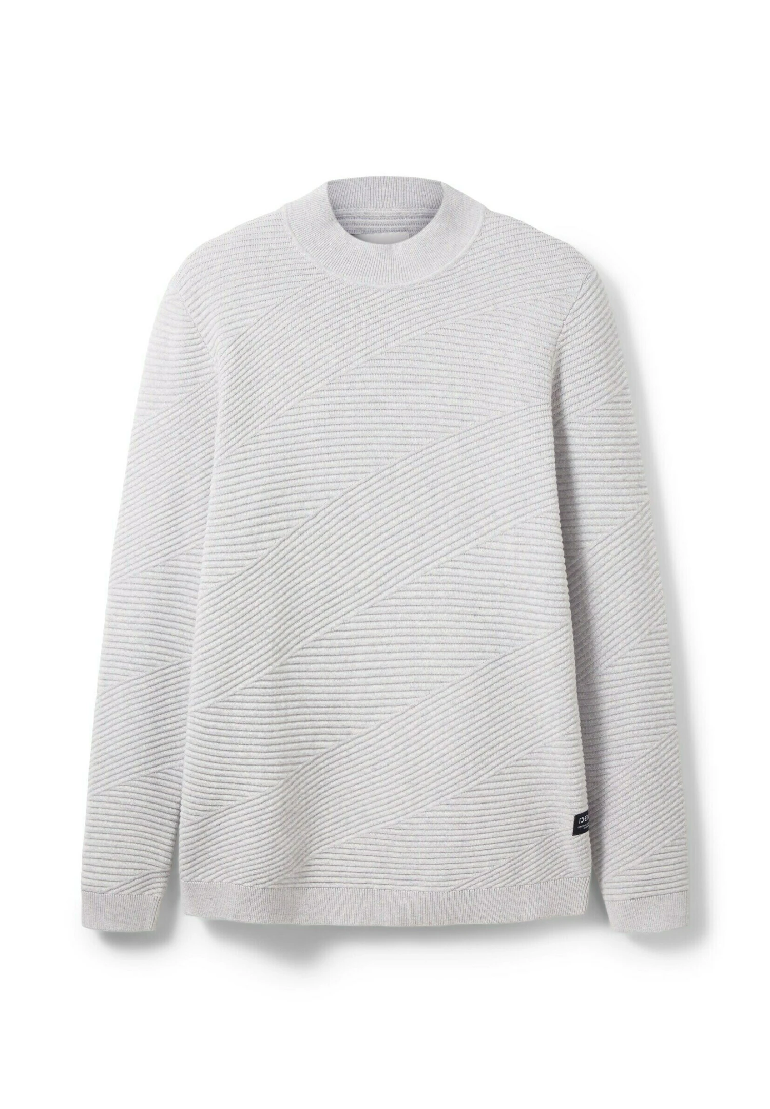 TOM TAILOR Denim Trui - Grey Heather Melange 3 TOM TAILOR Denim Trui - Grey Heather Melange - Afbeelding 3