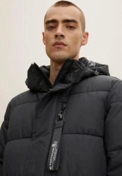 Tom Tailor Mit Kapuze - Winterjas - Black 9 Tom Tailor Mit Kapuze - Winterjas - Black -Tom Tailor 114b2499ea904593b16cf7b80a14bf4a