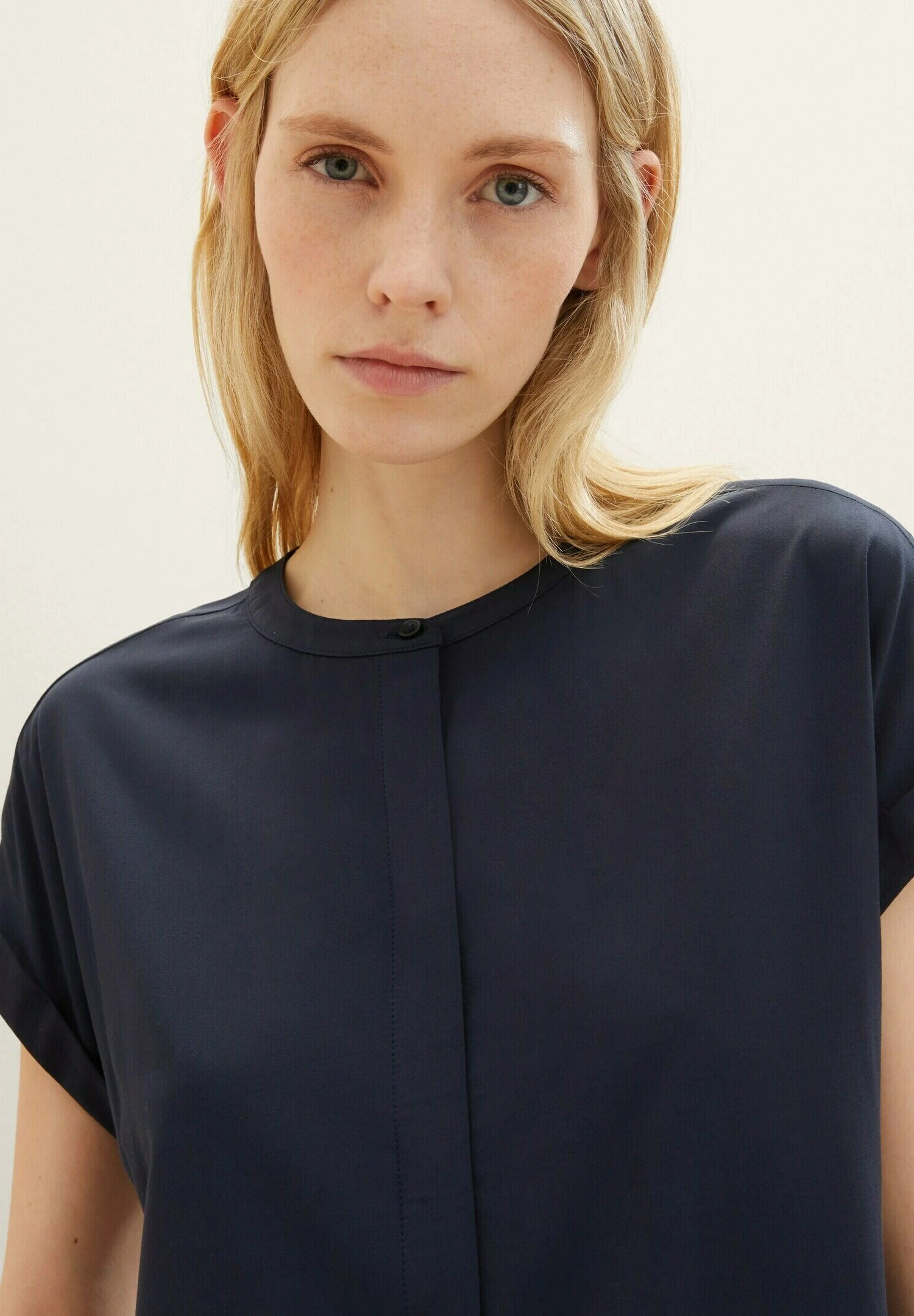 Tom Tailor Overhemdblouse - Sky Captain Blue 4 Tom Tailor Overhemdblouse - Sky Captain Blue - Afbeelding 4