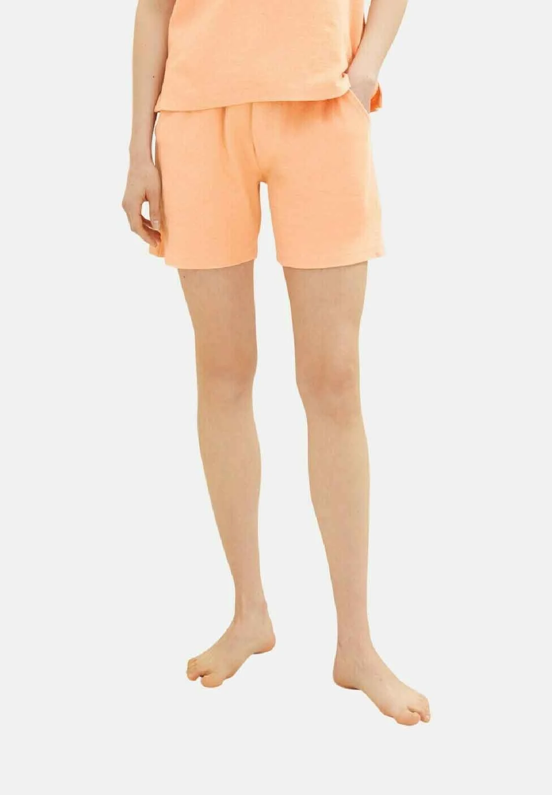 Tom Tailor Frottee- Pyjamabroek - Red Medium Solid 1 Tom Tailor Frottee- Pyjamabroek - Red Medium Solid