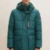 Tom Tailor Mit Kapuze  - Winterjas - Deep Green Lake