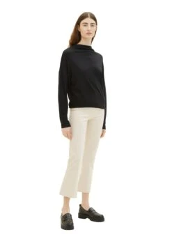 Tom Tailor Cropped Mia Slim - Legging - Dusty Beige