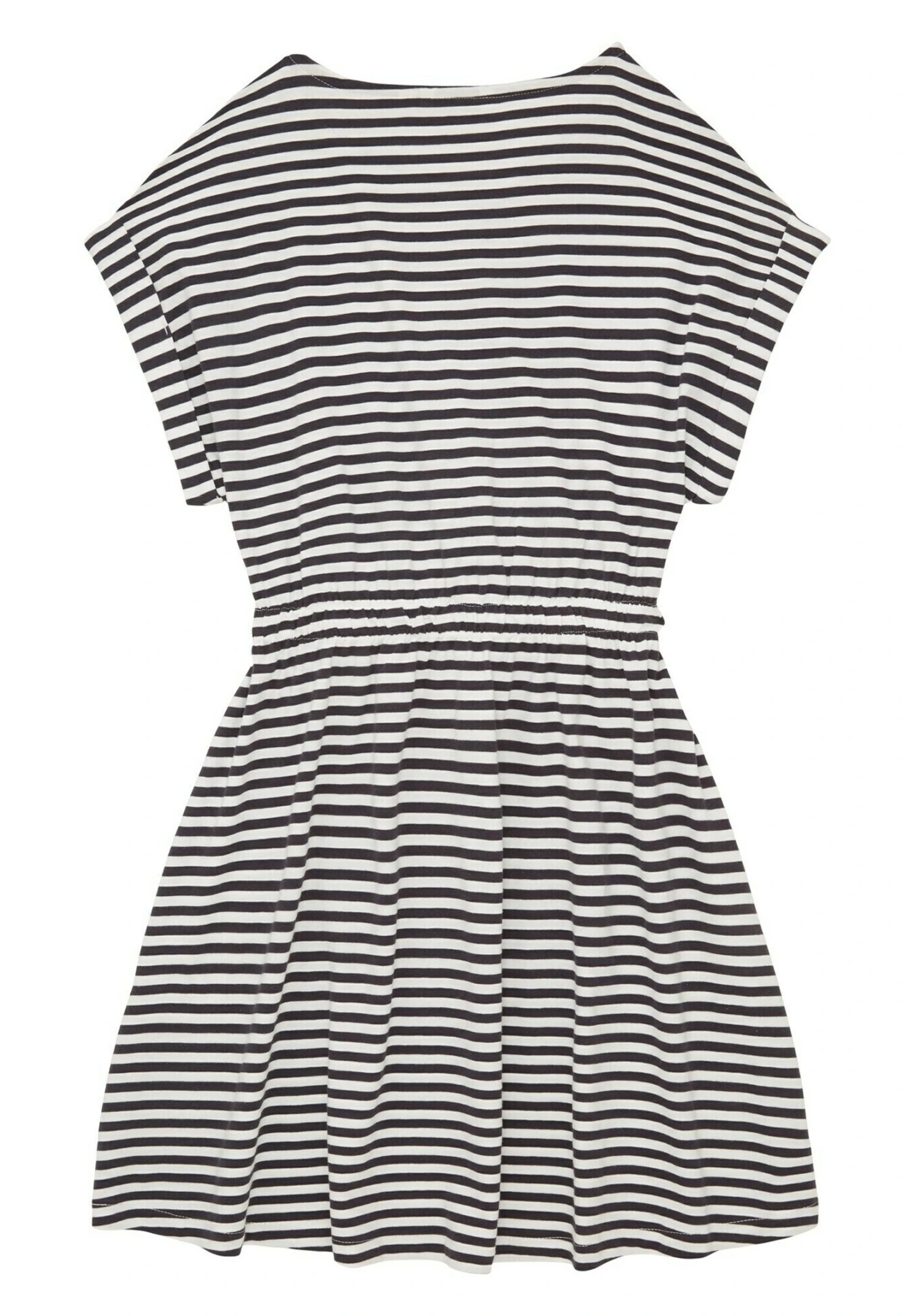 Tom Tailor Jerseyjurk - Offwhite Coal Grey Stripe 2 Tom Tailor Jerseyjurk - Offwhite Coal Grey Stripe - Afbeelding 2