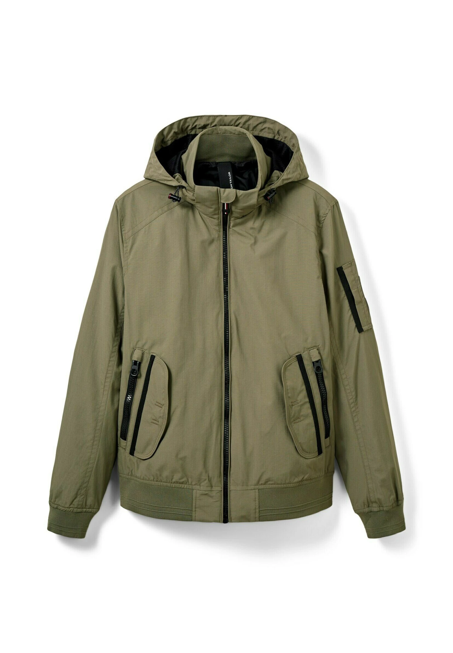 Tom Tailor Lichte Jas - Dusty Olive Green 5 Tom Tailor Lichte Jas - Dusty Olive Green - Afbeelding 5