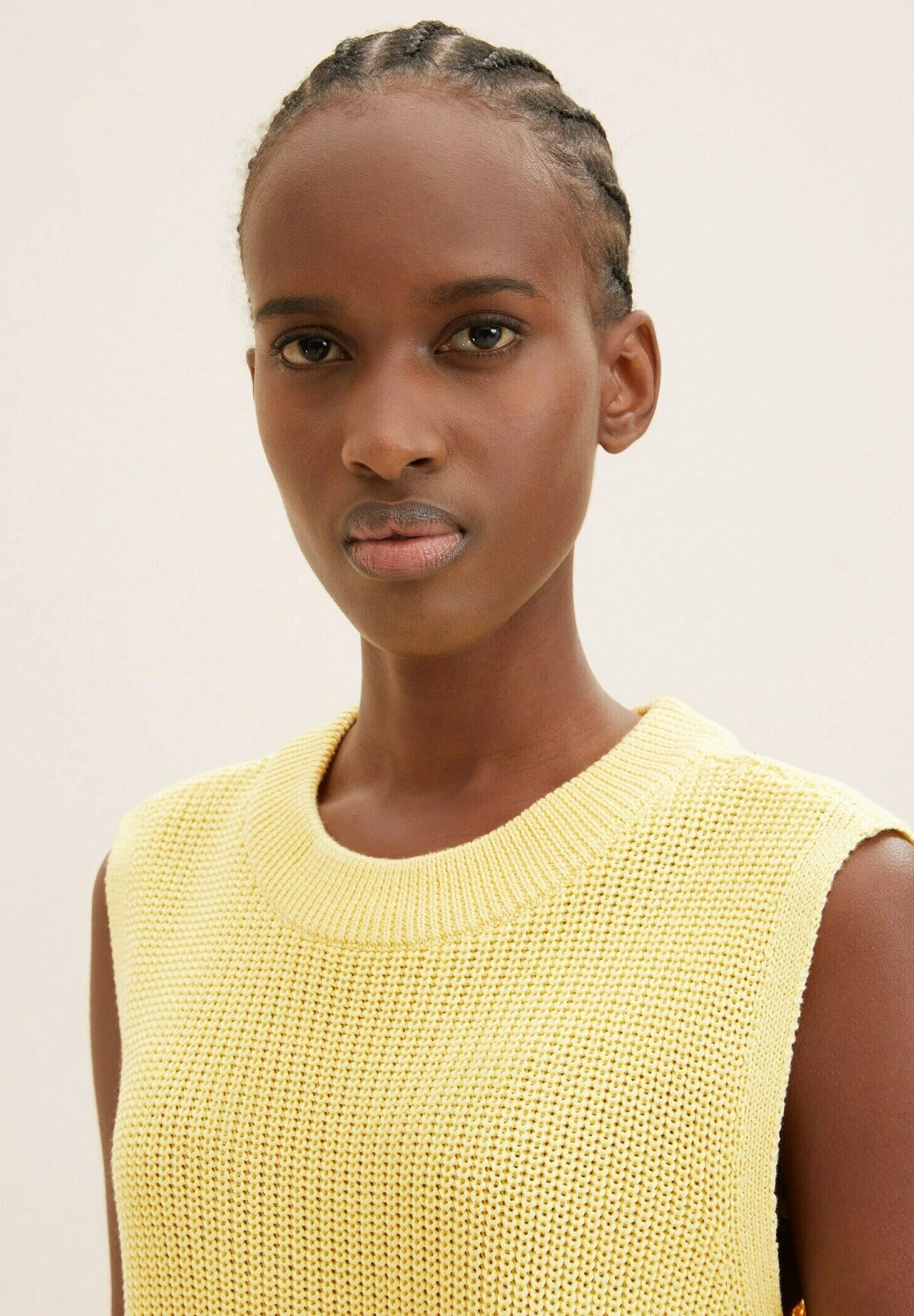 TOM TAILOR Denim Trui - Soft Pale Yellow 4 TOM TAILOR Denim Trui - Soft Pale Yellow - Afbeelding 4