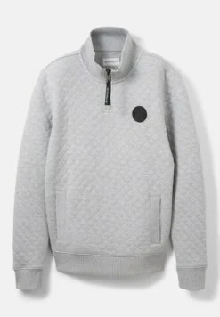 Tom Tailor Mit Steppmuster  - Sweater - Grey Heather Melange -Tom Tailor 1517d31679394117a8ddaec23549bdbf