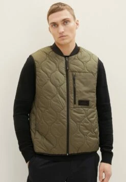 TOM TAILOR Denim Lightweight- Bodywarmer - Dusty Olive Green