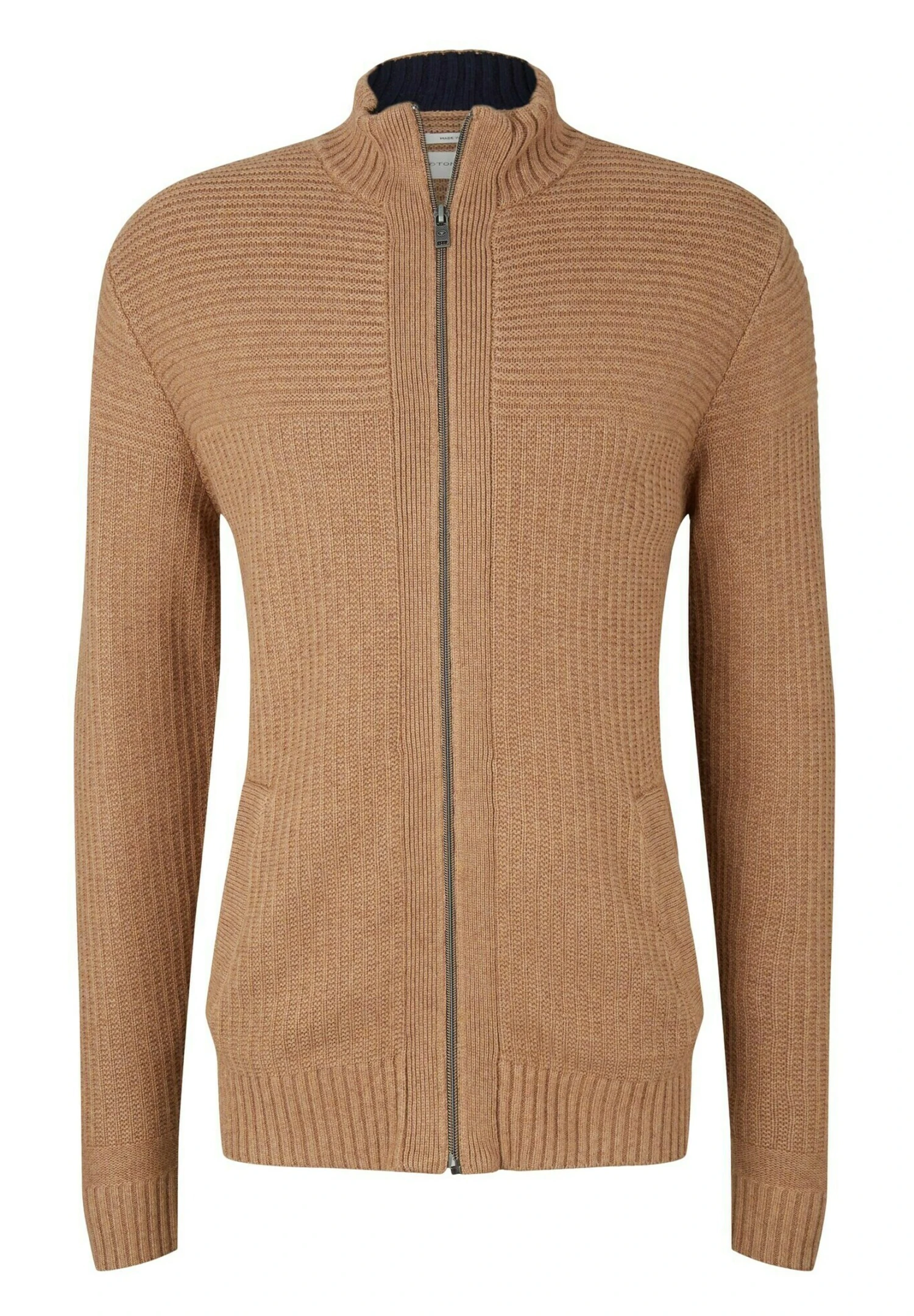 Tom Tailor Mit Struktur - Vest - Havana Brown Melange 5 Tom Tailor Mit Struktur - Vest - Havana Brown Melange - Afbeelding 5