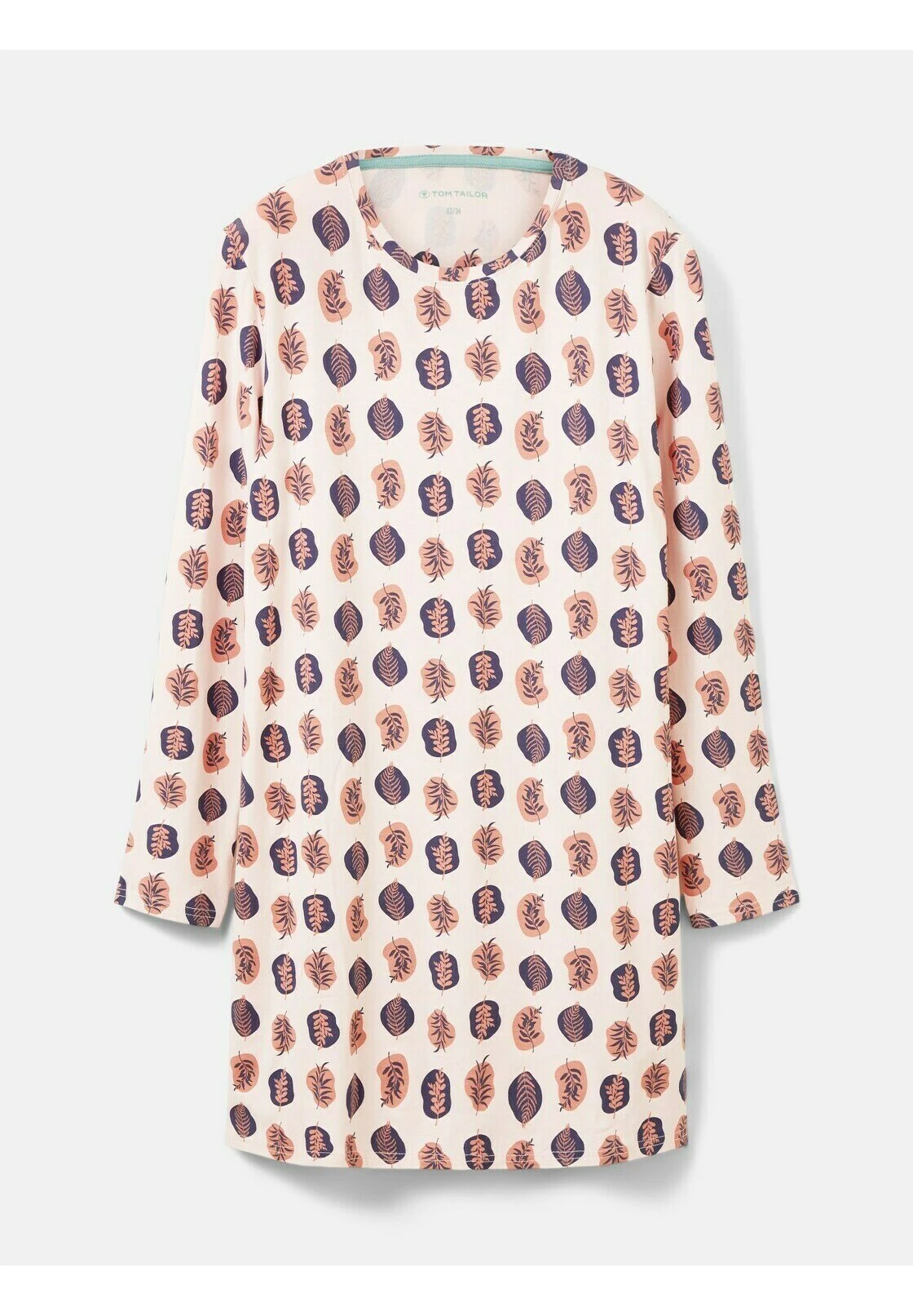 Tom Tailor Gemustertes - Nachtjapon - Red-Medium Allover 7 Tom Tailor Gemustertes - Nachtjapon - Red-Medium Allover - Afbeelding 7