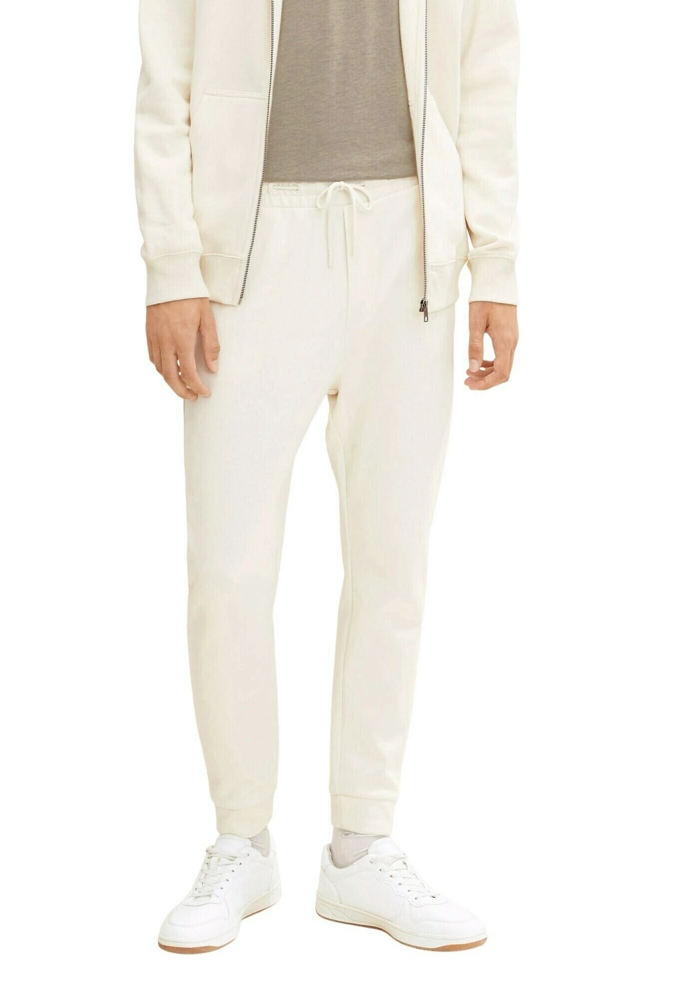 TOM TAILOR Denim Trainingsbroek - Soft Light Beige 8 TOM TAILOR Denim Trainingsbroek - Soft Light Beige - Afbeelding 8